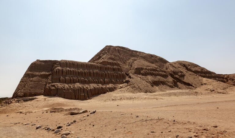 The temple of the sun - Huacas del Sol, in Peru