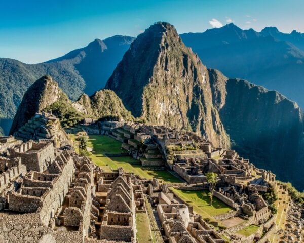 A view of Machu Picchu, Peru