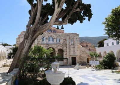 Panagia Ekatontapyliani church in Parikia, Paros