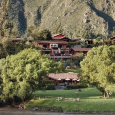 A view of Belmond Rio Sagrado in Peru